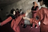 Girls training karate in one of private clubs in Kabul. After the fall of the Taliban different sports for girls and women are becoming very popular.