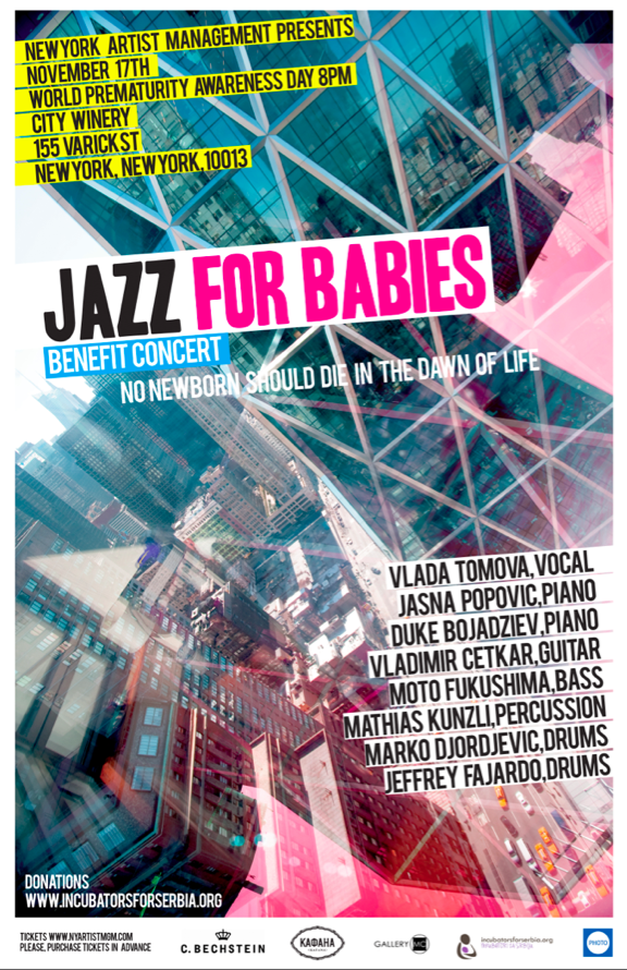 It's For The Babies - Prematurity Awareness Day Benefit Concert It's For The Babies - Prematurity Awareness Day Benefit Concert